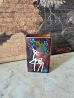 Geëmailleerd koperen luciferhouder hertje, Antiek en Kunst, Curiosa en Brocante, Ophalen of Verzenden