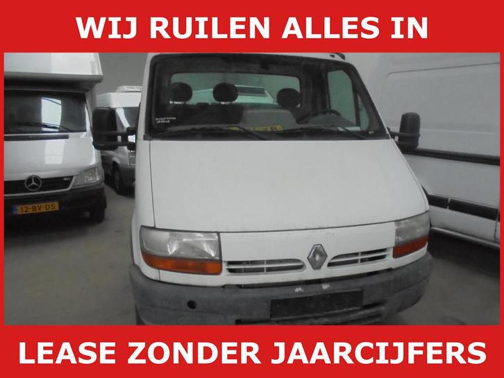 Renault MASTER, Auto's, Bestelauto's, Bedrijf, Te koop, Radio, Renault, Diesel, Euro 3, Origineel Nederlands, Wit, Blauw, Voorwielaandrijving