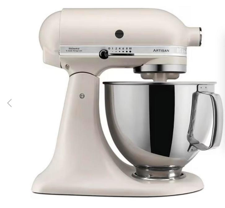 Gezocht verpakkingsdozen kitchenaid, Witgoed en Apparatuur, Keukenmixers, Zo goed als nieuw, 4 liter of meer, 3 snelheden of meer