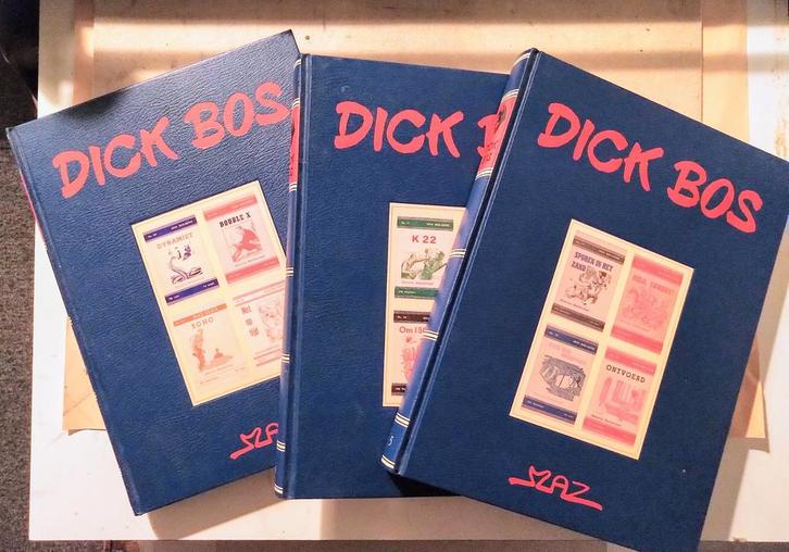Twee verzamelbanden van Dick Bos, nrs 6 en 7 in nieuwstaat., Boeken, Stripboeken, Ophalen of Verzenden