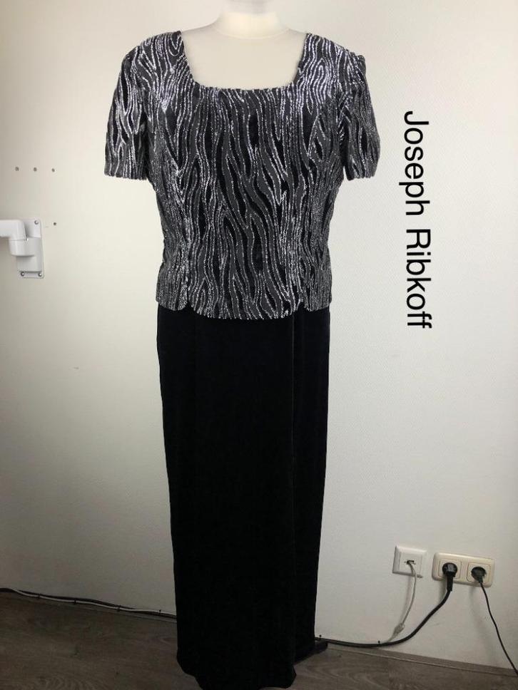 Joseph Ribkoff Jurk  (mt: 42) 16,1/8948, Kleding | Dames, Jurken, Zo goed als nieuw, Maat 42/44 (L), Zwart, Knielengte, Ophalen of Verzenden