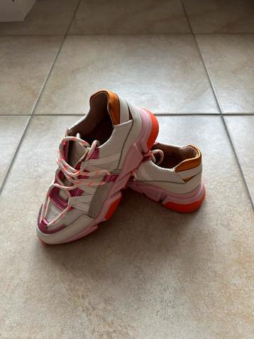 DWRS Label Los Angeles Sneaker Oranje/Roze maat 37 beschikbaar voor biedingen