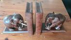 Vintage boekensteunen olifanten met opbergvakken, Ophalen of Verzenden