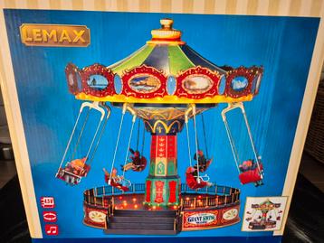 Lemax : the giant swing ride ( ketting carousel) beschikbaar voor biedingen