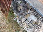 ongeveer 30m hekwerk, Ophalen, Gebruikt, IJzer, Gaashekwerk