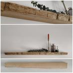 Zwevende houten wandplank | EIKEN | deco schap | 105,5cm, Houtatelier M.Y., Info@myhoutatelier.nl, Nieuw, Ophalen of Verzenden