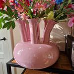Roze toetervaas tuitvaas met 7 monden, Ophalen, Overige kleuren, Minder dan 50 cm, Glas