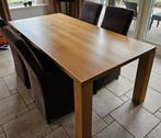 Mooie eiken tafel, Huis en Inrichting, Ophalen, Zo goed als nieuw