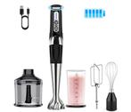 Draadloze Staafmixer 4-in-1 – USB oplaadbaar – 21 snelheden, Ophalen of Verzenden, 3 snelheden of meer