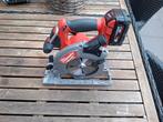 Milwaukee M18 CCS55, Doe-het-zelf en Verbouw, Ophalen, Cirkelzaag, Zo goed als nieuw, 30 tot 70 mm