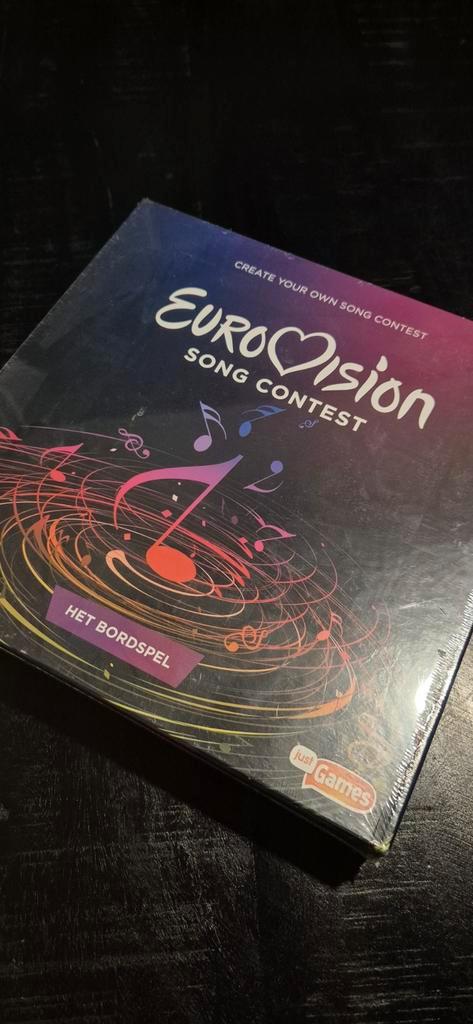 Eurovisie Songfestival Bordspel - Nieuw!, Hobby en Vrije tijd, Gezelschapsspellen | Bordspellen, Nieuw, Drie of vier spelers, Vijf spelers of meer