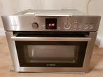 BOSCH RVS INBOUW COMBI OVEN MAGNETRON, Ophalen, Zo goed als nieuw, Hete lucht, Inbouw