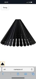 Ikea RYSSBY Lampenkap van berkenhout, zwart, Huis en Inrichting, Ophalen of Verzenden, Zo goed als nieuw, Zwart, Rond