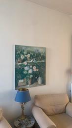 Canvasdoek Fabrice de Villeneuve - Le Jardin de Roses, Ophalen