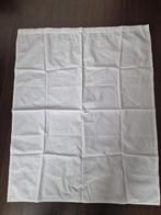 Lakentje wit met werkje aan bovenkant 70x86 cm, Jongetje of Meisje, Wit, Overige typen, Ophalen of Verzenden