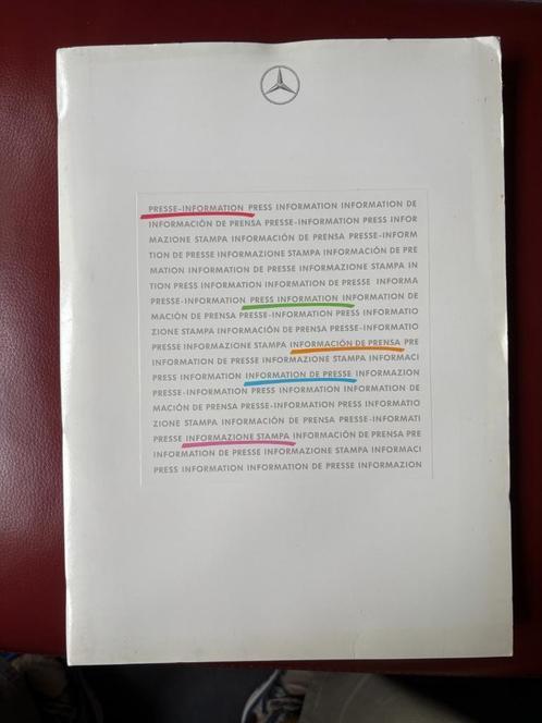 Mercedes-Benz Presse-Information August 1991, Boeken, Auto's | Folders en Tijdschriften, Zo goed als nieuw, Mercedes, Ophalen of Verzenden