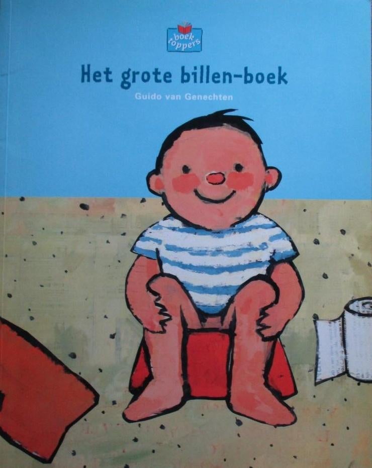Het grote billen-boek - Guido van Genechten, Ophalen of Verzenden, Zo goed als nieuw, Guido van Genechten