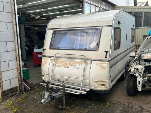 Home car 44 bj 1987 met nl kentken, Caravans en Kamperen, Caravans, Particulier, tot en met 4, Rondzit, Koelkast, Ophalen of Verzenden