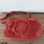 Rode leren Cowboysbag, Zo goed als nieuw, Leer, Rood, Ophalen