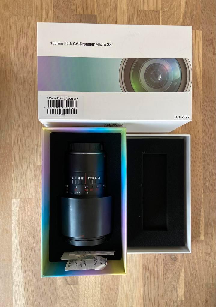 Laowa 100mm F/2.8 2X Ultra-Macro EF lens, Audio, Tv en Foto, Fotografie | Lenzen en Objectieven, Zo goed als nieuw, Macrolens