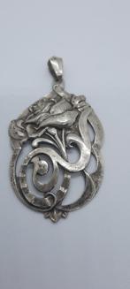 Zilveren Art Deco Hanger, Alex Meijer, Jaren '20, Ophalen of Verzenden, Zilver, Zilver