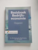 Basisboek Bedrijfseconomie Opgaven - 11e druk, Gelezen, Drs. Wim Koetzier, Drs. Rien Brouwers, Drs. Olaf Leppink, Ophalen of Verzenden