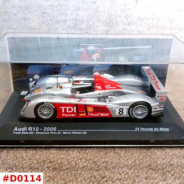 Audi R10 14h Le Mans 2006 #8 Biela / Pirro / Werner IXO 1:43 beschikbaar voor biedingen