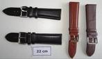 Leder Horlogebandje 22mm, Ophalen of Verzenden, Nieuw