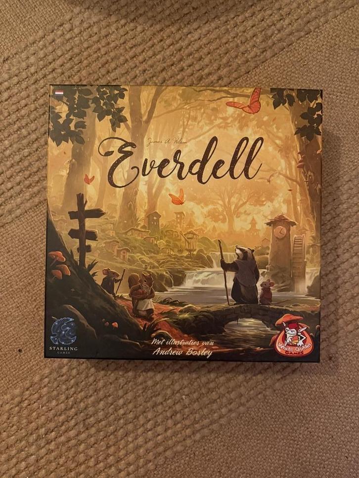BordSpel Everdell, Hobby en Vrije tijd, Gezelschapsspellen | Bordspellen, Nieuw, Drie of vier spelers, Ophalen of Verzenden