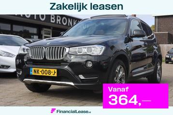 BMW X3 XDRIVE20D HIGH EXEC | NAVI | LEDER | PANO beschikbaar voor biedingen
