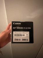 Canon EF 50mm f/1.8 STM Lens - Nieuwstaat!, Audio, Tv en Foto, Fotografie | Lenzen en Objectieven, Ophalen of Verzenden, Zo goed als nieuw