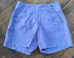 Studio Anneloes Romee short lila XS, Kleding | Dames, Broeken en Pantalons, Ophalen, Kort, Paars, Zo goed als nieuw