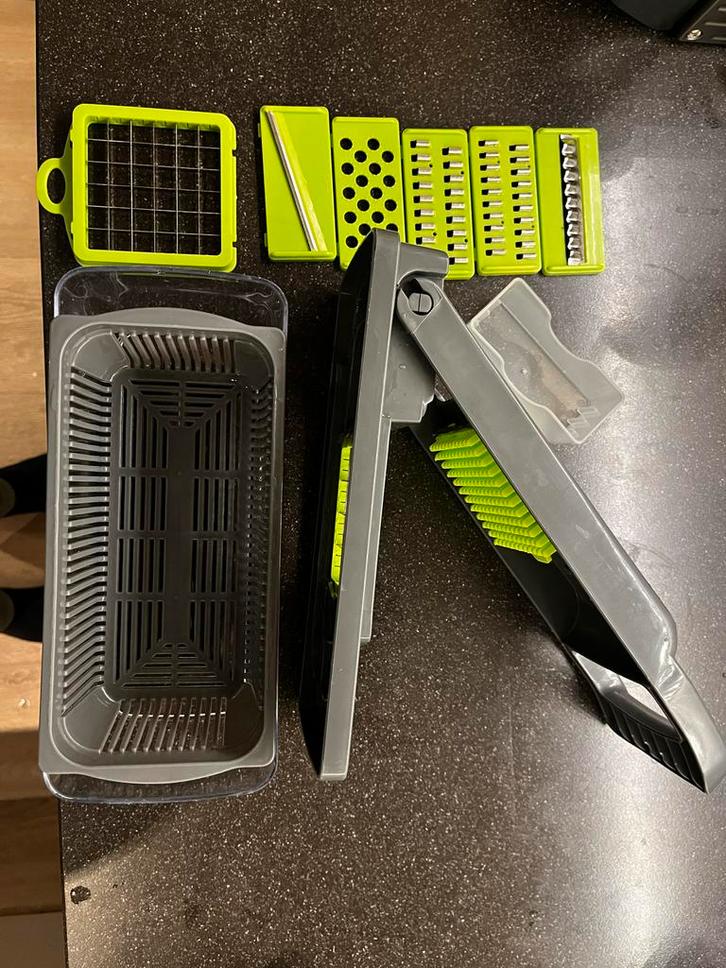 Mandoline en Snijmachine Set, Huis en Inrichting, Keuken | Keukenbenodigdheden, Gebruikt, Ophalen of Verzenden