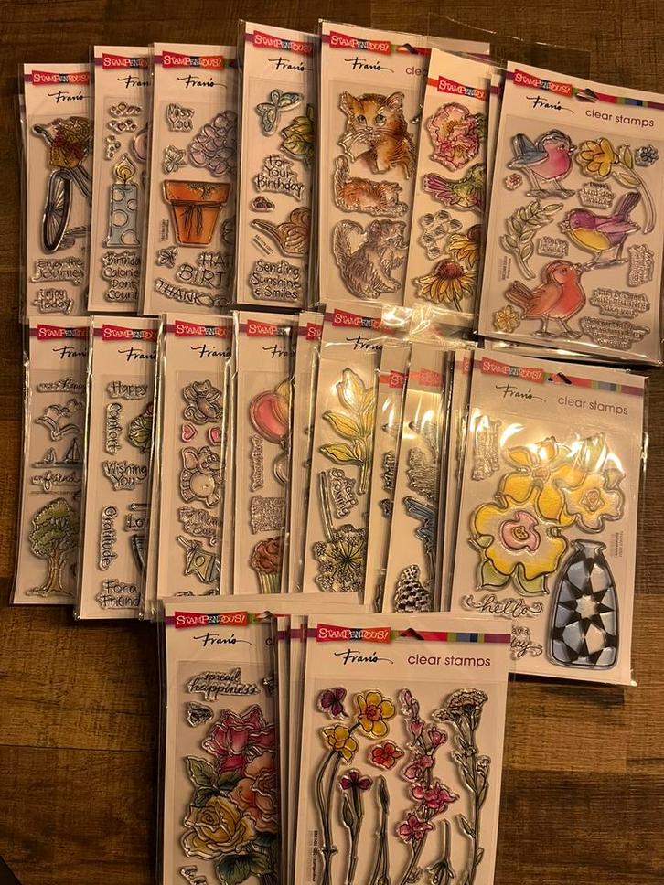 Stampendous clear stamps – diverse designs €6 per stuk, Hobby en Vrije tijd, Stempelen, Nieuw, Clearstamp, Ophalen of Verzenden