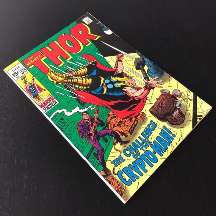 Thor Vol.1 #174 (1970) NM- (9.2), Boeken, Strips | Comics, Nieuw, Eén comic, Amerika, Ophalen of Verzenden
