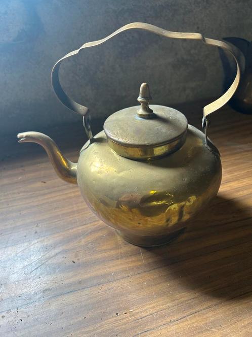 Antieke Koperen Waterketel, Antiek en Kunst, Antiek | Koper en Brons, Koper, Verzenden