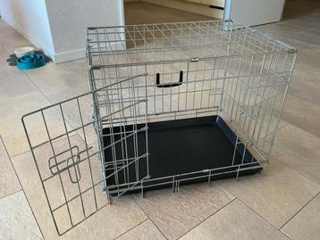 metalen bench te koop draad kooi.60x40x50 hoog beschikbaar voor biedingen