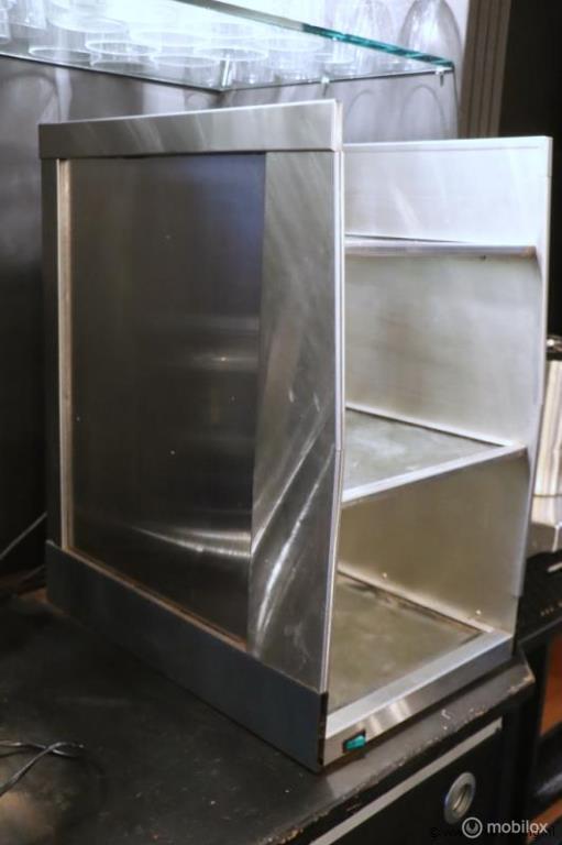 Online Veiling: Warmhoudvitrine, Zakelijke goederen, Horeca | Keukenapparatuur, Gebruikt