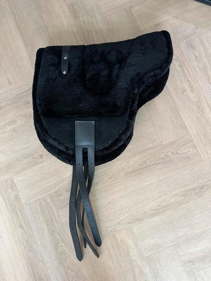 Bareback Pad F.R.A. Bisco Zwart, Dieren en Toebehoren, Paarden en Pony's | Dekens en Dekjes, Nieuw, Ophalen of Verzenden