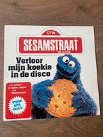 Vinyl lp sesamstraat Ik verloor mijn koekie in de disco, Cd's en Dvd's, Ophalen of Verzenden, Gebruikt, Verhaal of Sprookje, 3 tot 5 jaar