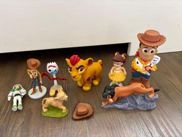 Set Toy Story en The Lion King poppetjes Disney  beschikbaar voor biedingen