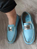 Christian dior 40 baby blauwe loafers comfy instapper, Kleding | Dames, Schoenen, Christian Dior, Gedragen, Blauw, Ophalen of Verzenden