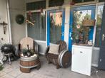 Wijnvaten Lounge Set - Uniek!, Gebruikt, Twee, Bruin, Ophalen of Verzenden