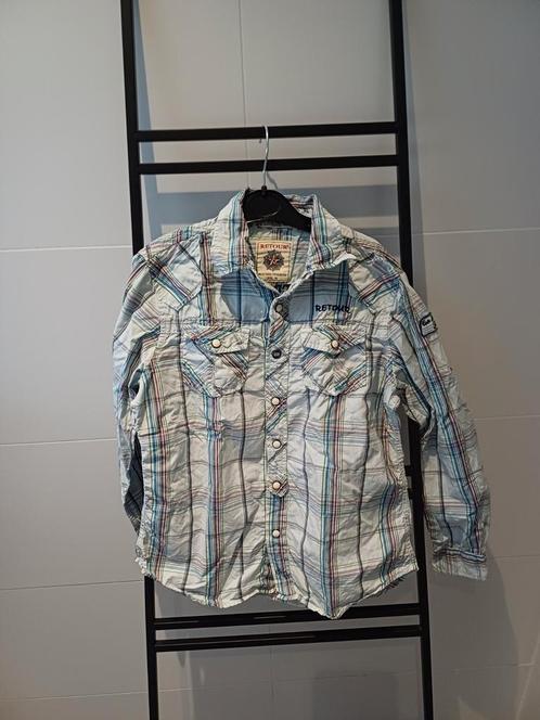Blouse van Retour, maat is voor 10 jaar, Kinderen en Baby's, Kinderkleding | Maat 140, Gebruikt, Jongen, Overhemd of Blouse, Ophalen of Verzenden