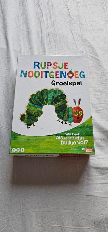 Rupsje Nooitgenoeg Groeispel beschikbaar voor biedingen