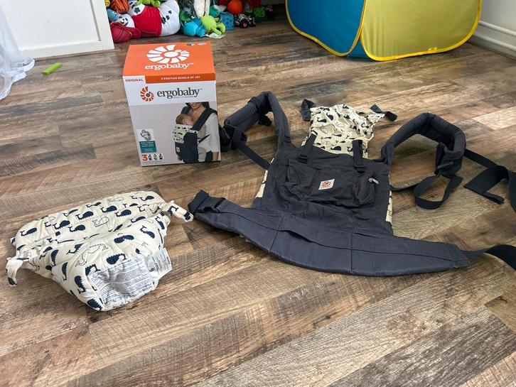 Ergobaby Draagzak - Zo goed als nieuw!, Kinderen en Baby's, Babydragers en Draagdoeken, Zo goed als nieuw, Draagzak, Buik of Rug