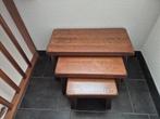 leuke combinatie van 3 tafeltjes, Huis en Inrichting, Tafels | Bijzettafels, Ophalen, Minder dan 45 cm, Minder dan 55 cm, Gebruikt