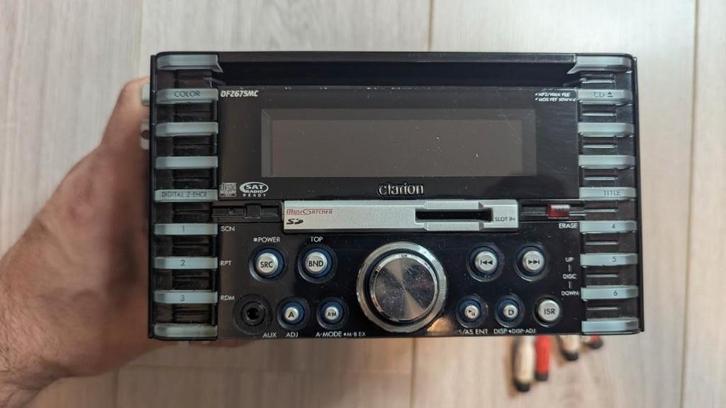 Clarion DFZ675MC - Autoradio, Auto diversen, Autoradio's, Gebruikt, Ophalen of Verzenden