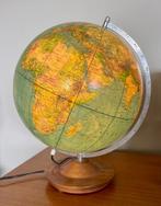 Vintage wereldbol met licht / Räth globe, Huis en Inrichting, Woonaccessoires | Wereldbollen, Ophalen of Verzenden, Verlicht, Gebruikt