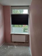 Zwart (dubbel) Plisse Gordijn 120x175cm, Huis en Inrichting, Stoffering | Gordijnen en Lamellen, Ophalen of Verzenden, Zo goed als nieuw